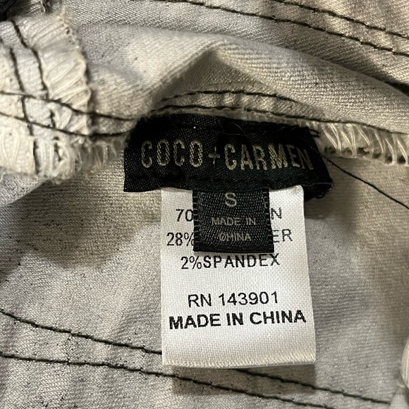 Coco + Carmen OMG Camo Jeans - Size S - Skinny and Stretchy - Picture 8 of 11